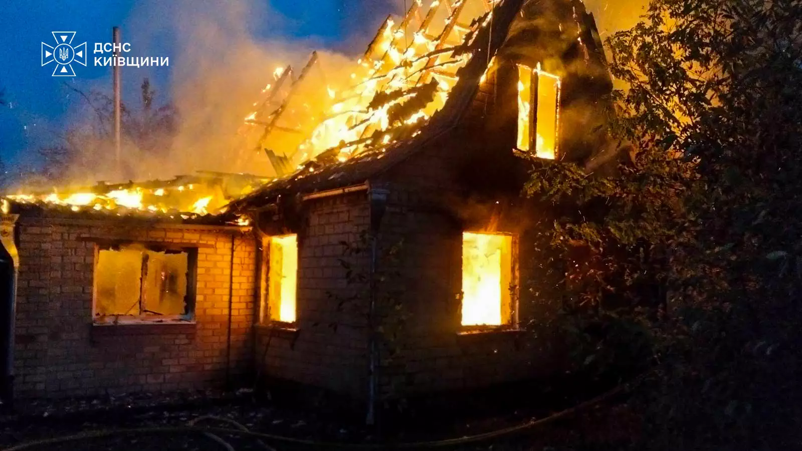 В Узинській громаді під час пожежі загинув чоловік